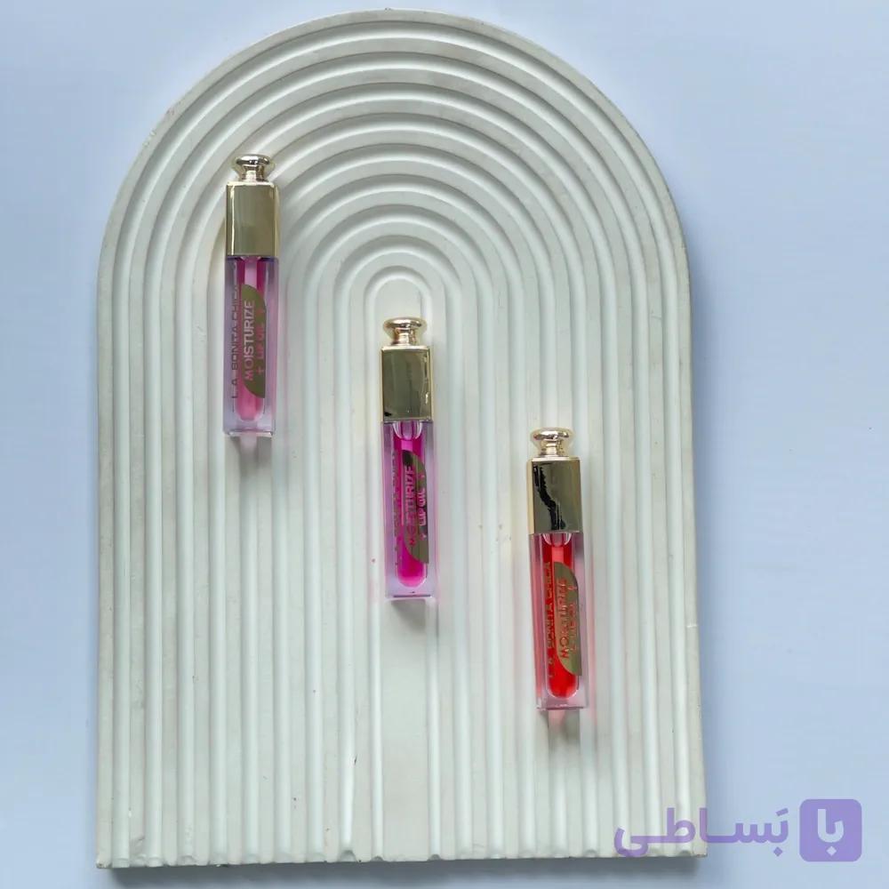 برق لب طرح دیور حجم‌ دهنده و آبرسان لب | مناسب انواع لب DIOR-Style Lip Gloss Moisturizing Plumping Gloss