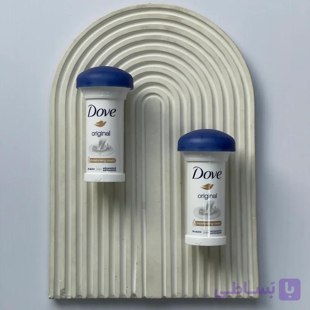 مام قارچی داو مدل Original شیری حجم 50 میل | DOVE Original Cream Antiperspirant Deodorant 50ml