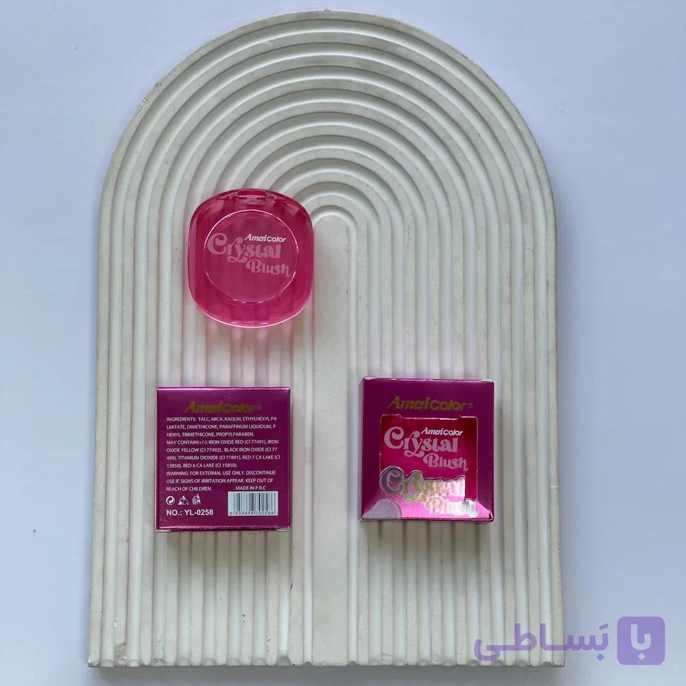 رژگونه جادویی کریستال صورتی | CRYSTAL Magic Pink Blush — تصویر 1