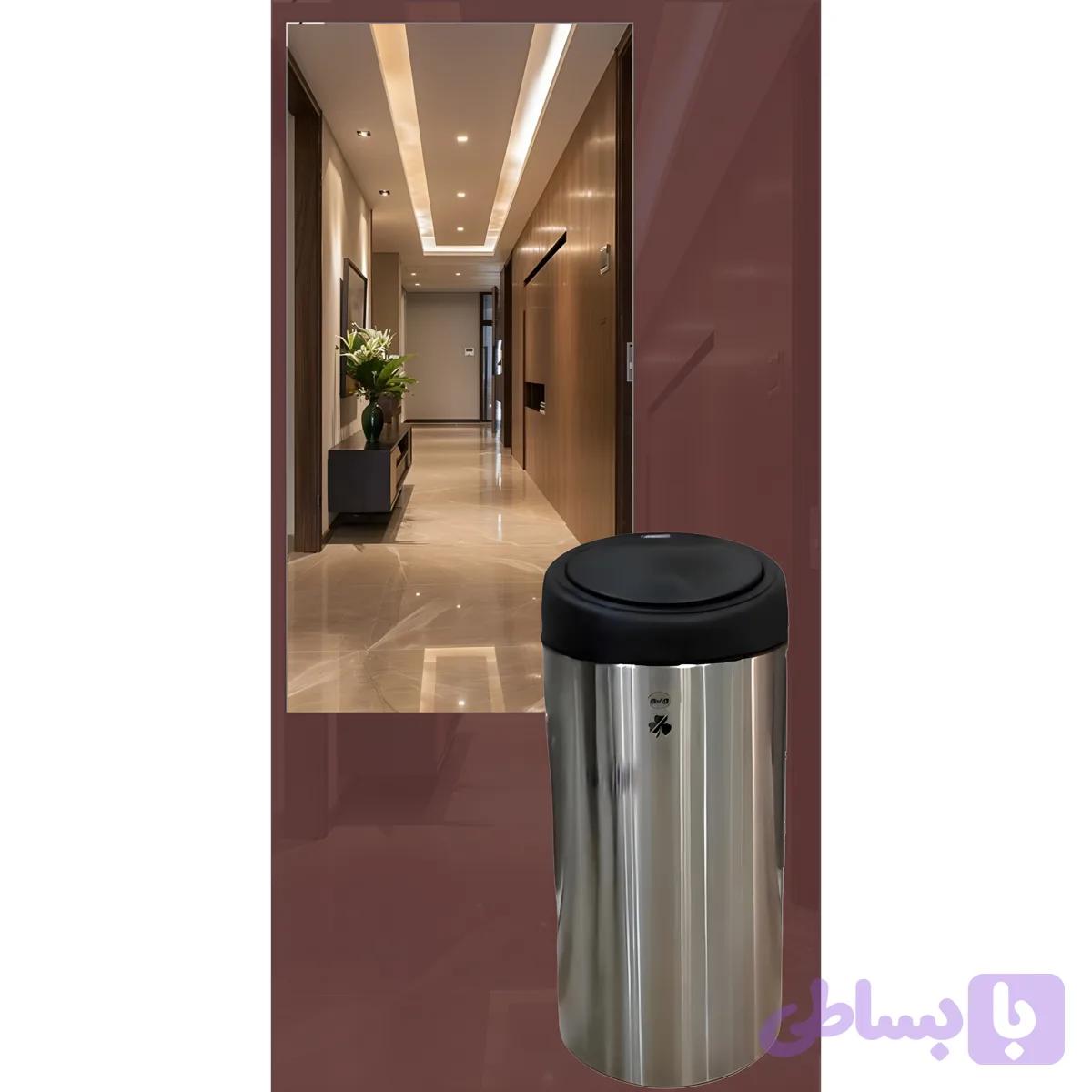 سطل زباله استیل آکا الکتریک مدل تاچ بین