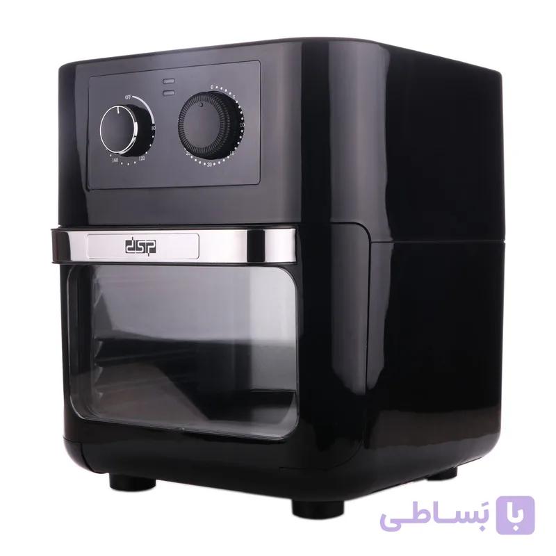 سرخ کن بدون روغن 12 لیتری دی اس پی مدل KB2029 دارای محفظه گردون خوراکی و سیخ گردون جوجه