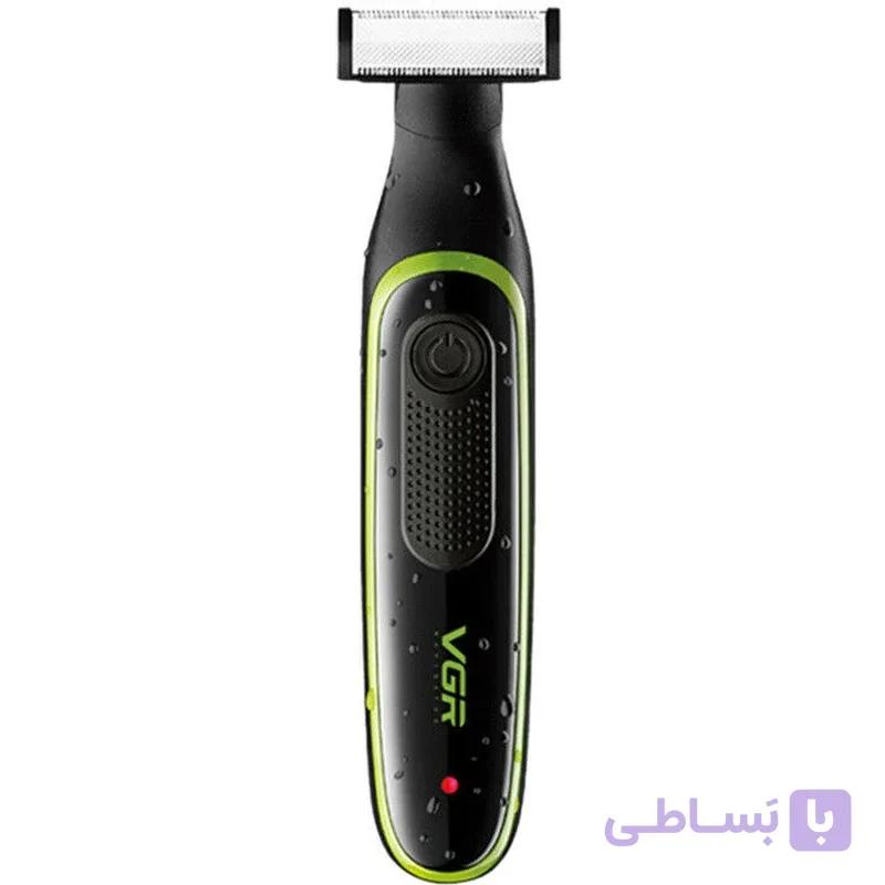 ماشین اصلاح ژیلت مدل V-017 با تکنولوژی برش مستقیم و ضد آب