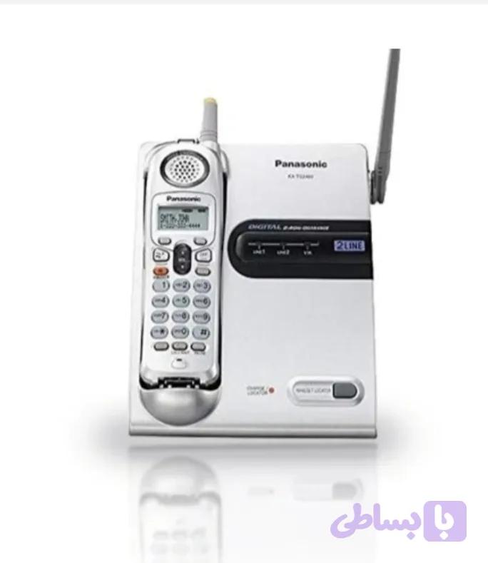 تلفن بیسیم پاناسونیک دو خط 2480 KX-TG (استوک)