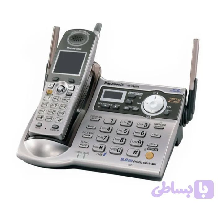 تلفن بیسیم پاناسونیک KX-TG 5571 (استوک )