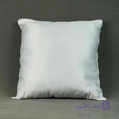 کوسن ساتن سایز 35*35 سفید