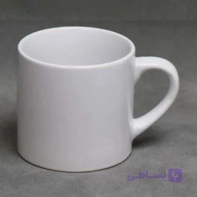 فنجان سرامیکی سفید — تصویر 1