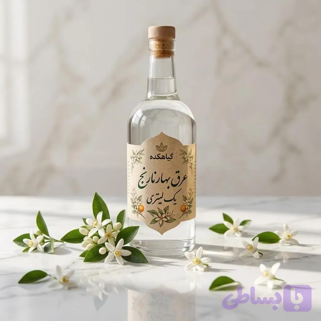 عرق بهارنارنج یک لیتری — تصویر 1