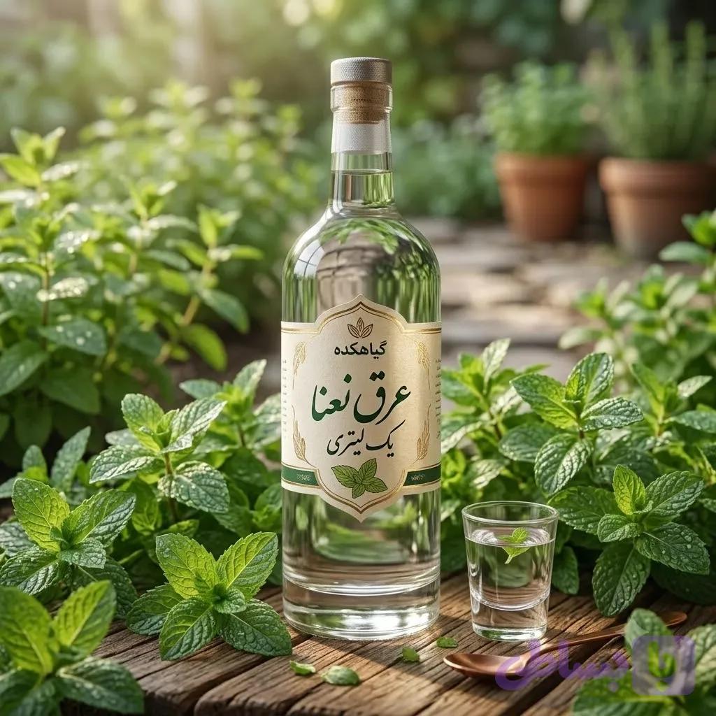 عرق نعنا یک لیتری — تصویر 1