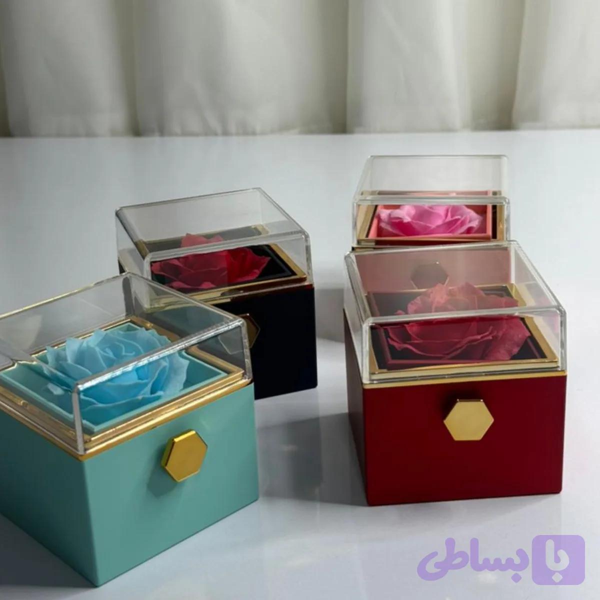 باکس گل سوپرایزی چرخشی — تصویر 1