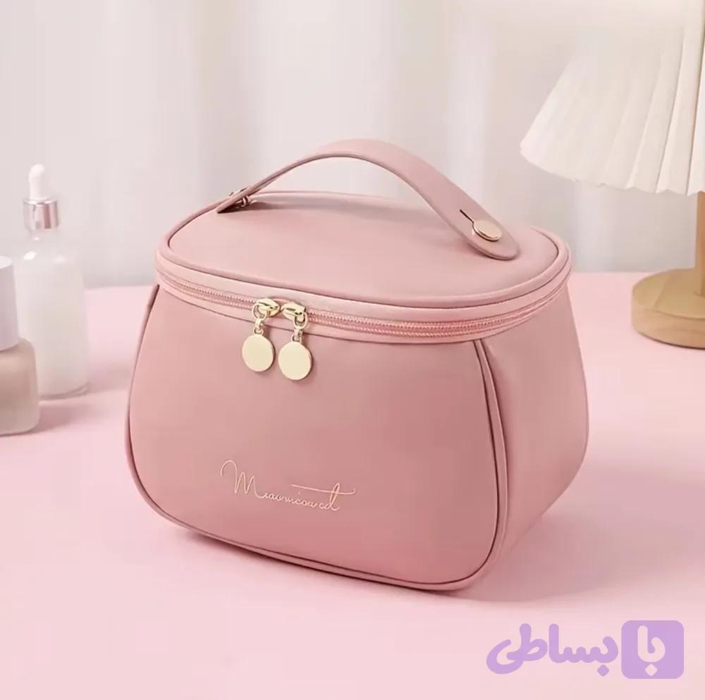 کیف لوازم آرایشی خمره ای — تصویر 1