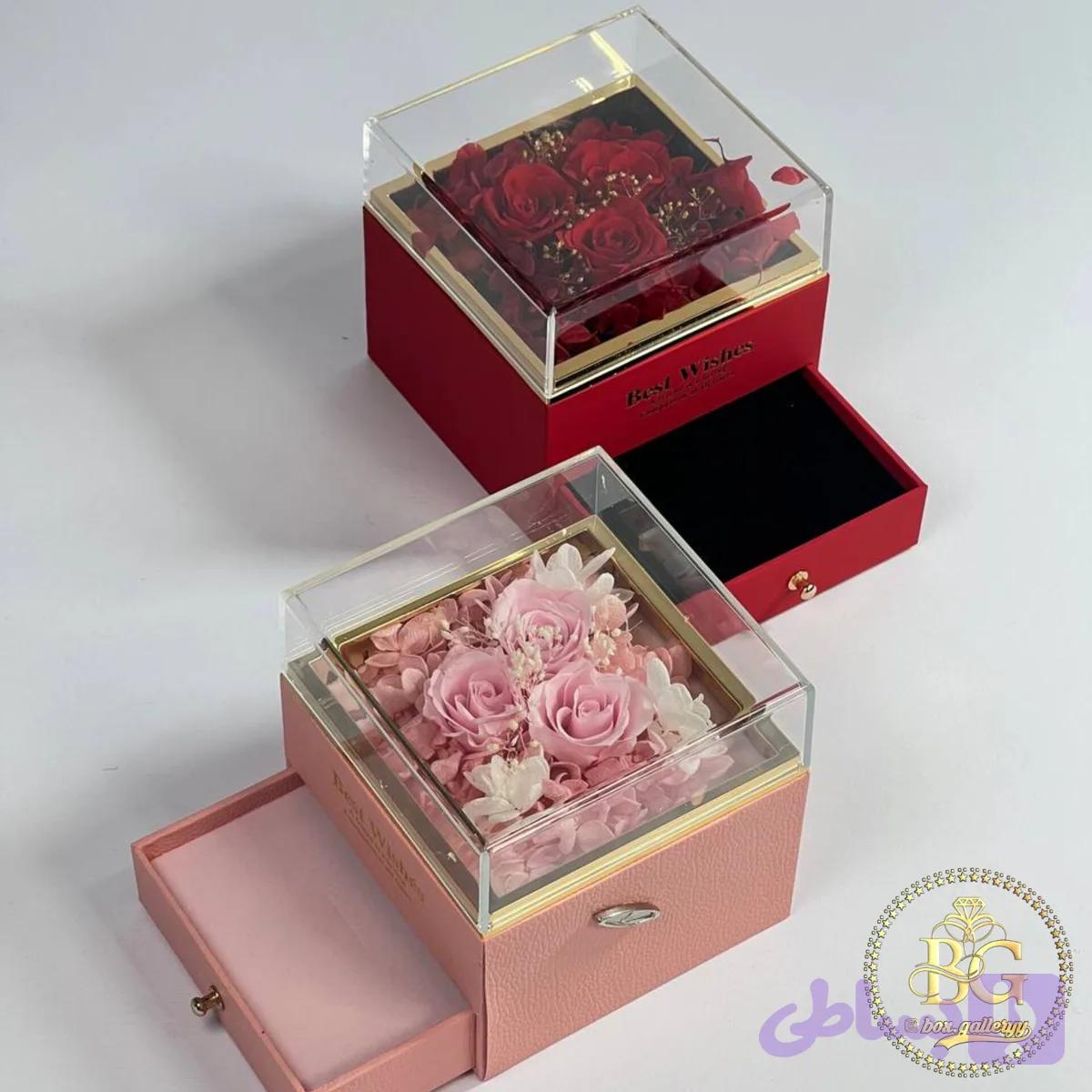 باکس گل رز جاودان موزیکال — تصویر 1