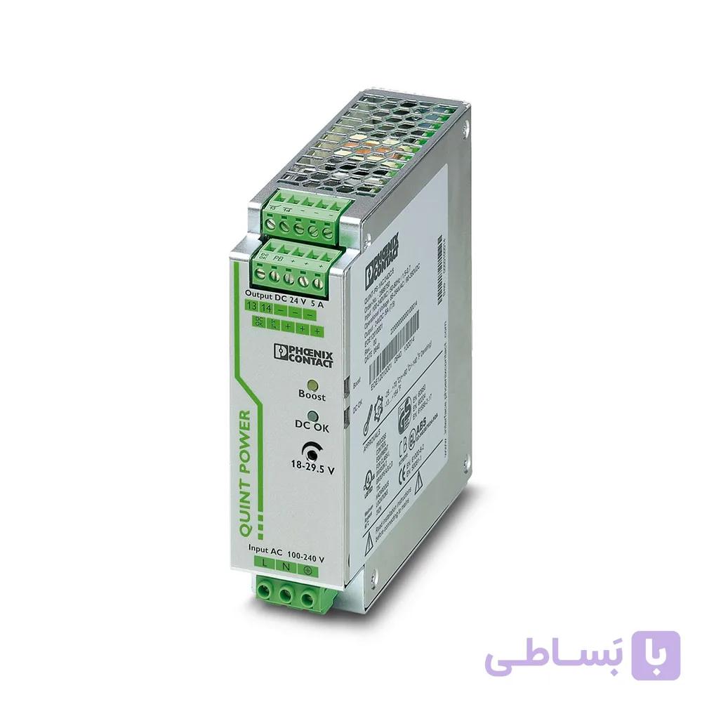 منبع تغذیه فونیکس 2866750 – QUINT-PS/1AC/24DC/ 5 — تصویر 1