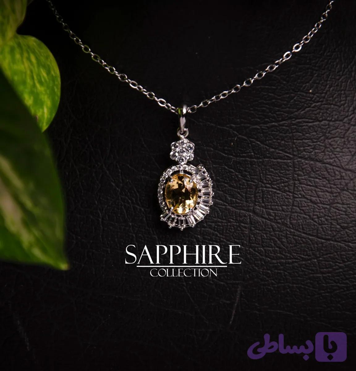 گردنبند سیترین گندم
