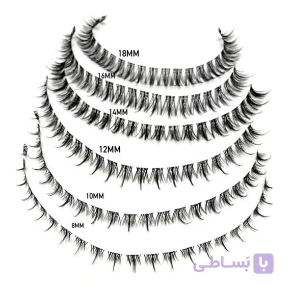 مژه فیشر | مژه مصنوعی و اکستنشن Fisher بسته 50 عددی