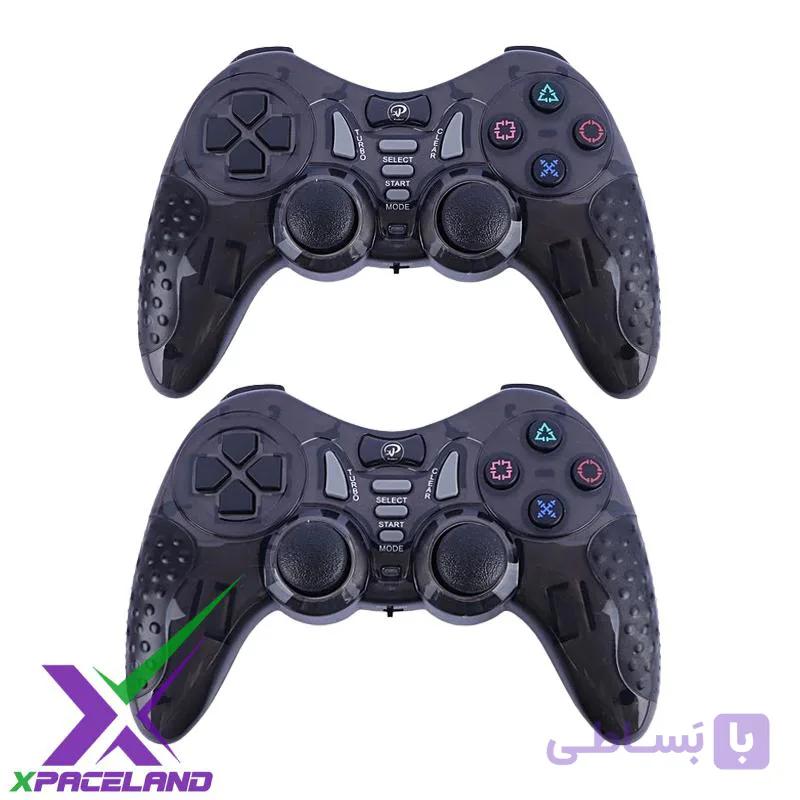 دسته بازی بیسیم دوبل XP Product مدل XP-MX319S شوکدار | فروشگاهی برای زندگی دیجیتال شما