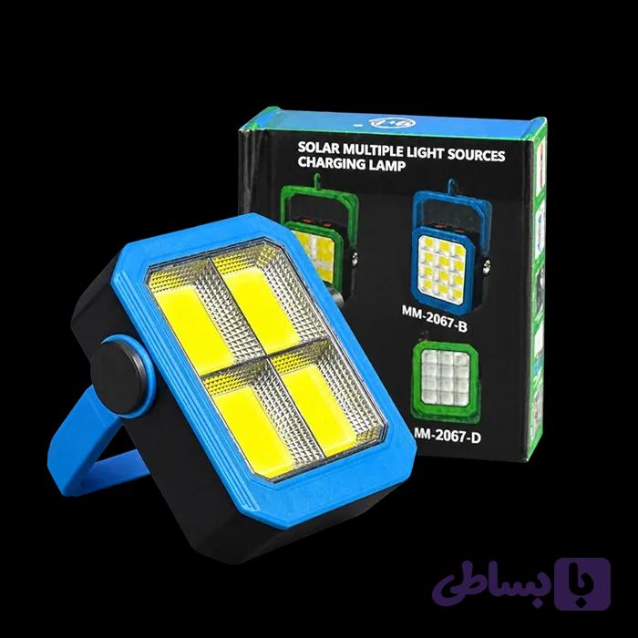 چراغ کمپینگ شارژی سولار MM-2867-A — تصویر 1