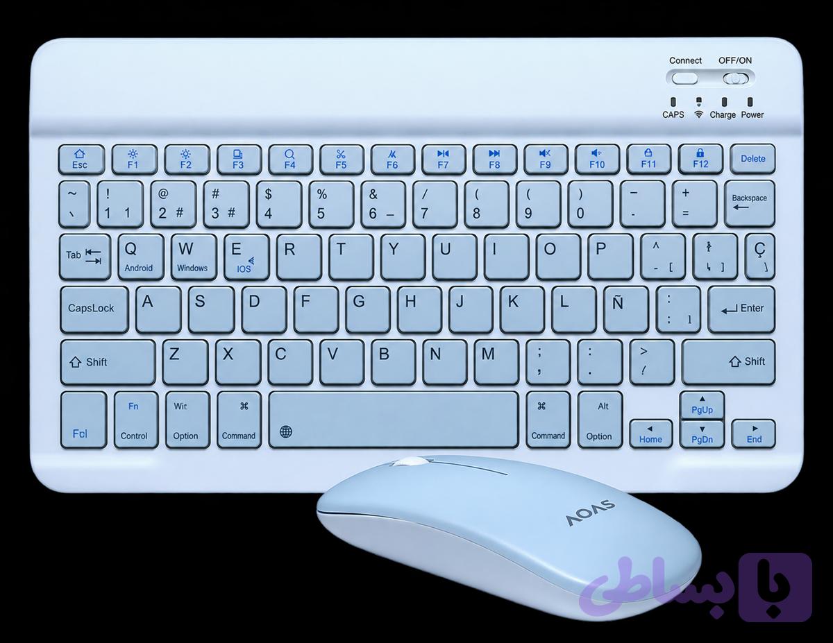 کیبورد و ماوس بی‌سیم AOAS مدل AS-110 — تصویر 1