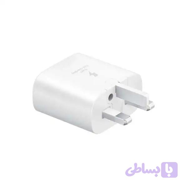 شارژر دیواری سامسونگ 25 وات مدل EP-TA800 – فست شارژ بدون پک PD