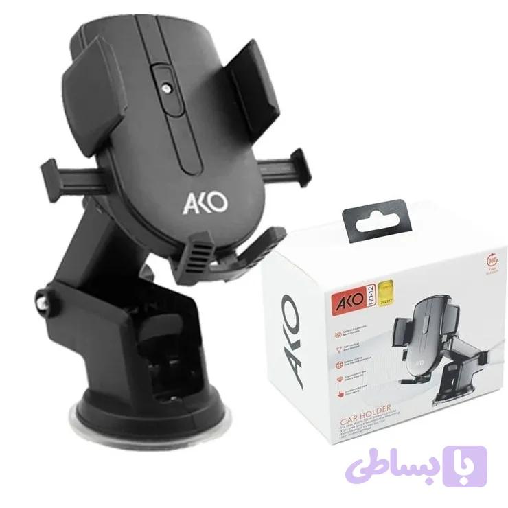 هولدر موبایل آکو مدل HD12 | پایه نگهدارنده منعطف و قابل تنظیم برای گوشی های هوشمند