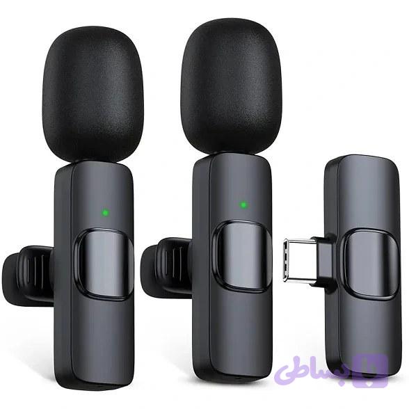 میکروفون یقه ای بی سیم مدل K11 Lightning - مخصوص آیفون با صدای شفاف و حذف نویز