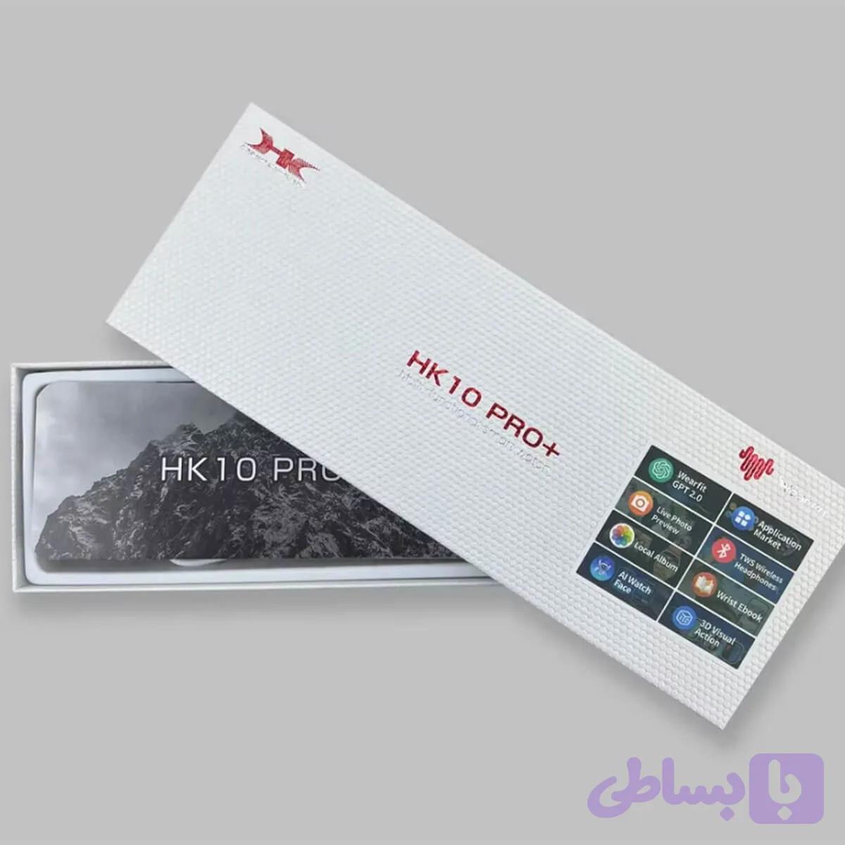 ساعت هوشمند HK10 PRO PLUS – نمایشگر ۲.۰۲ اینچی AMOLED با امکانات هوش مصنوعی