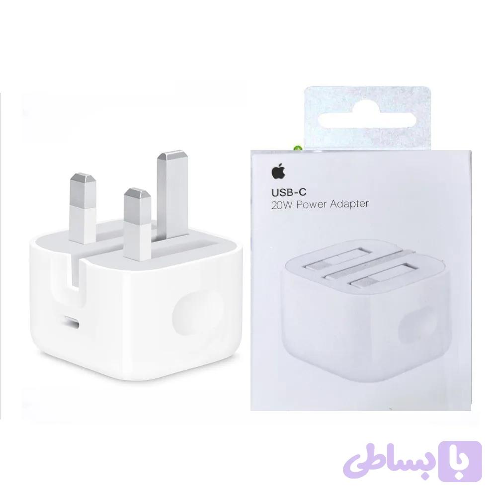 شارژر دیواری اپل مدل Apple Adapter 20W – اورجینال قیمت اقتصادی