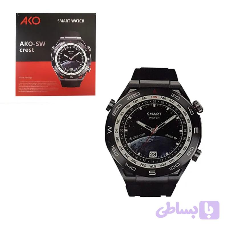 ساعت هوشمند آکو (AKO) مدل SW CREST – همراهی شیک با امکانات کامل
