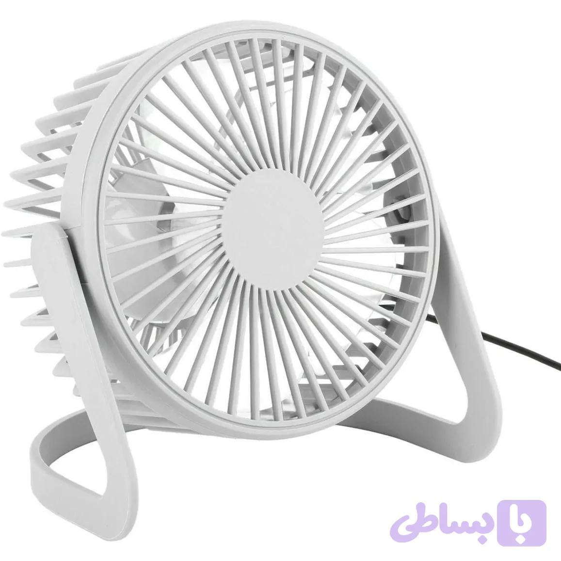 پنکه رومیزی شارژی مدل GB4706 - سبک، کم صدا و مناسب منزل و محل کار