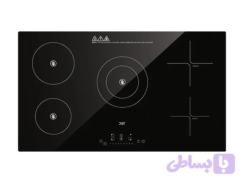 اجاق برقی القایی 5 شعله هیبریدی
