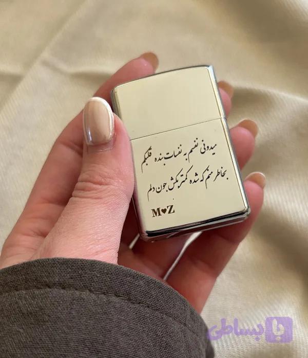 فندک زیپو استیل