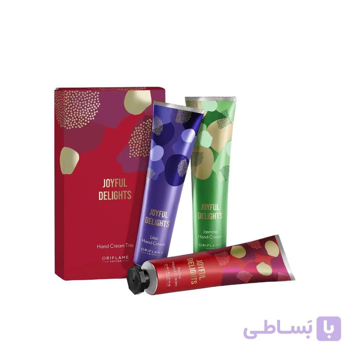 ست کرم دست سه تایی جویفول اوریفلیم Joyful Delights 40792تاریخ انقضا 2023/09