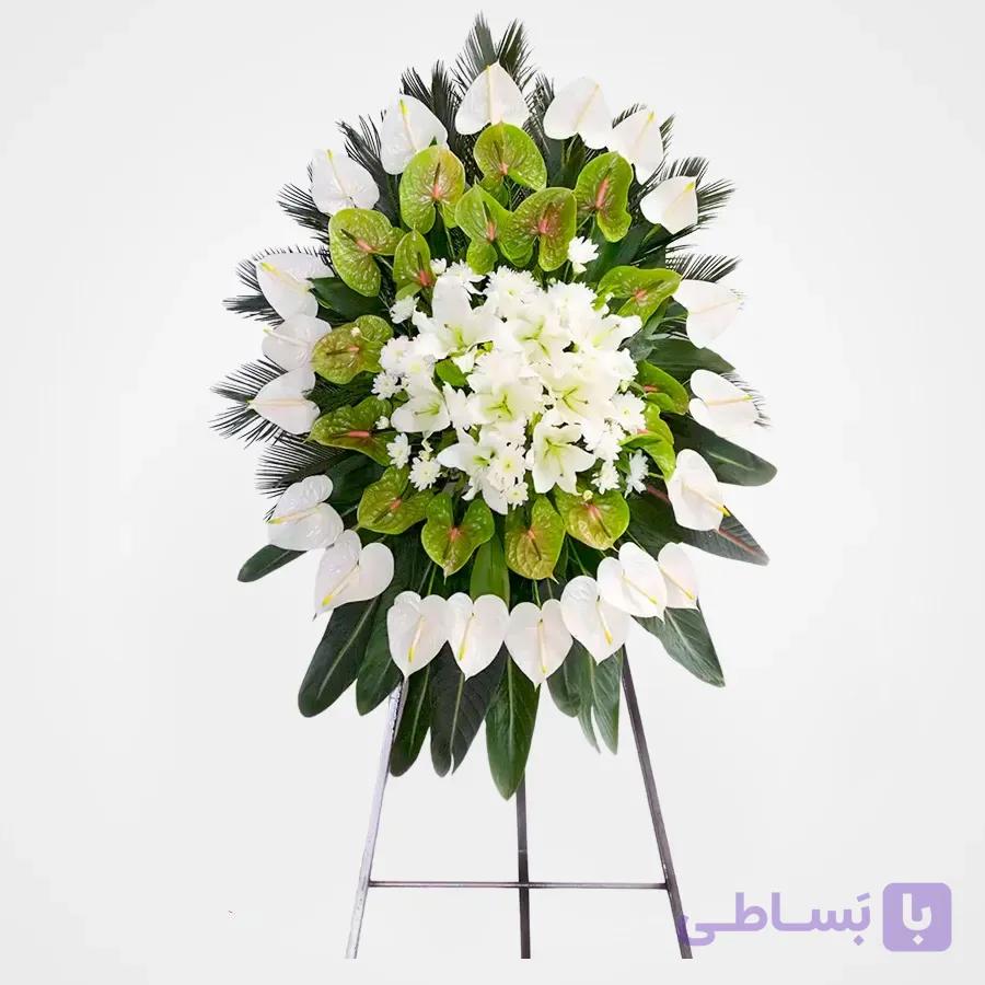 پایه گل ترحیم کد 8