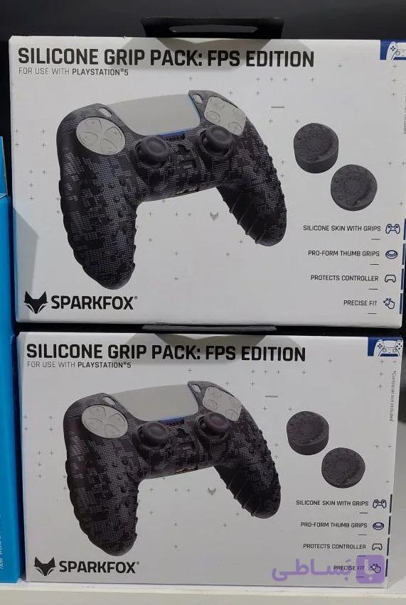 کاور دسته پلی استیشن ۵ اسپارک فاکس مدل Silicone Grip Pack