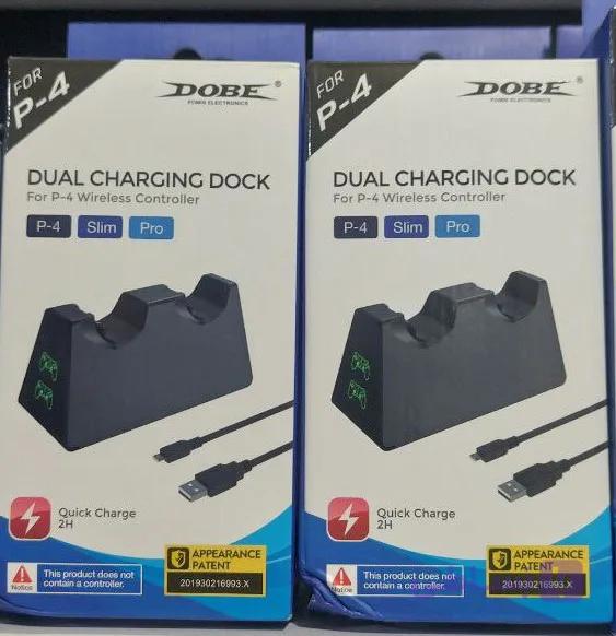 پایه شارژ دسته بازی پلی استیشن 4 Dobe TP4-002 مشکی