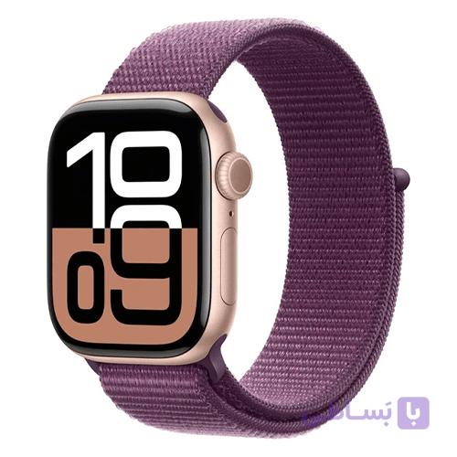 ساعت هوشمند اپل مدل Apple Watch Series 10 Aluminum Case 46mm Sport Loop با گارانتی 6 ماهه شرکتی — تصویر 1