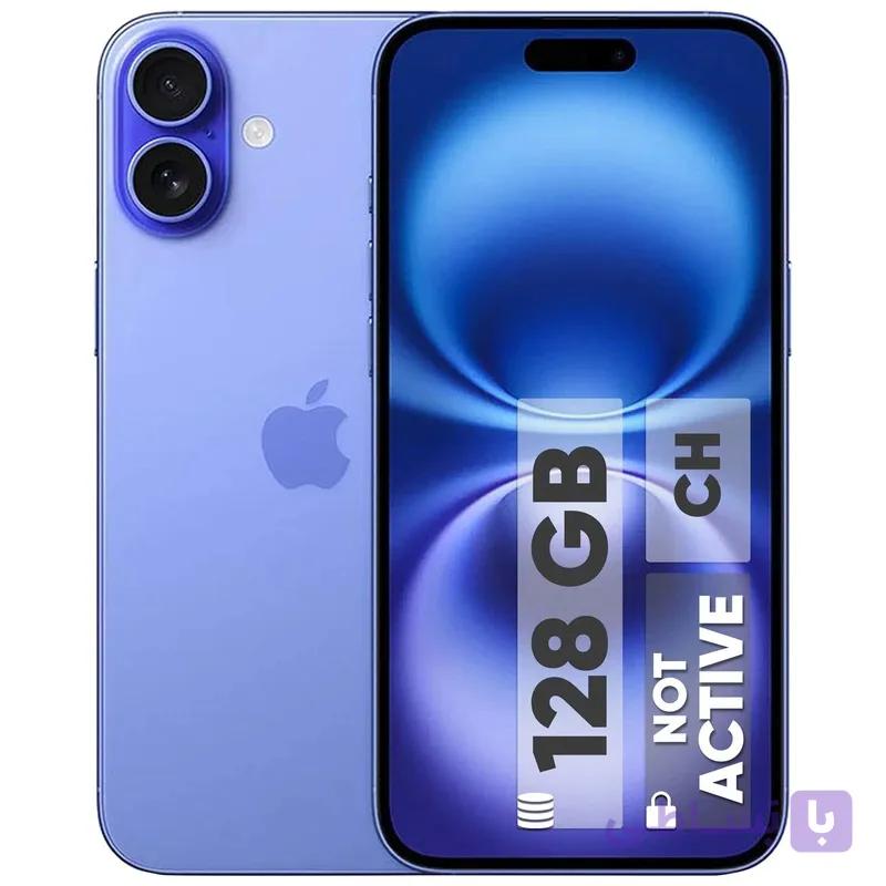 اپل مدل iPhone 16 CH دو سیم کارت ظرفیت 128 گیگابایت و رم 8 گیگابایت-بدونه ریجستر