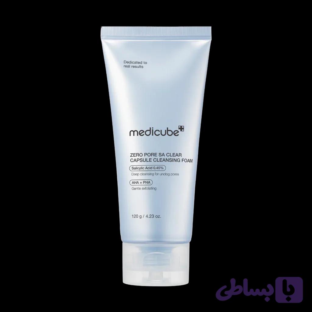 فوم شوینده سالیسیلیک اسید مدیکیوب مدل Zero Pore SA — تصویر 1