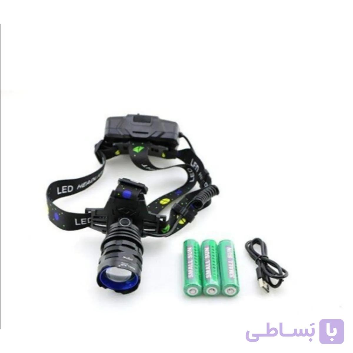 چراغ پیشانی زوم دار اسمال سان مدل ZY-T702 — تصویر 1
