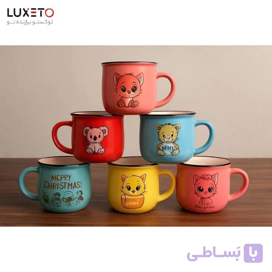 نیم لیوان رجینال رنگی