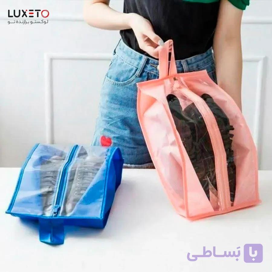 کاور کفش مسافرتی وسط زیپ