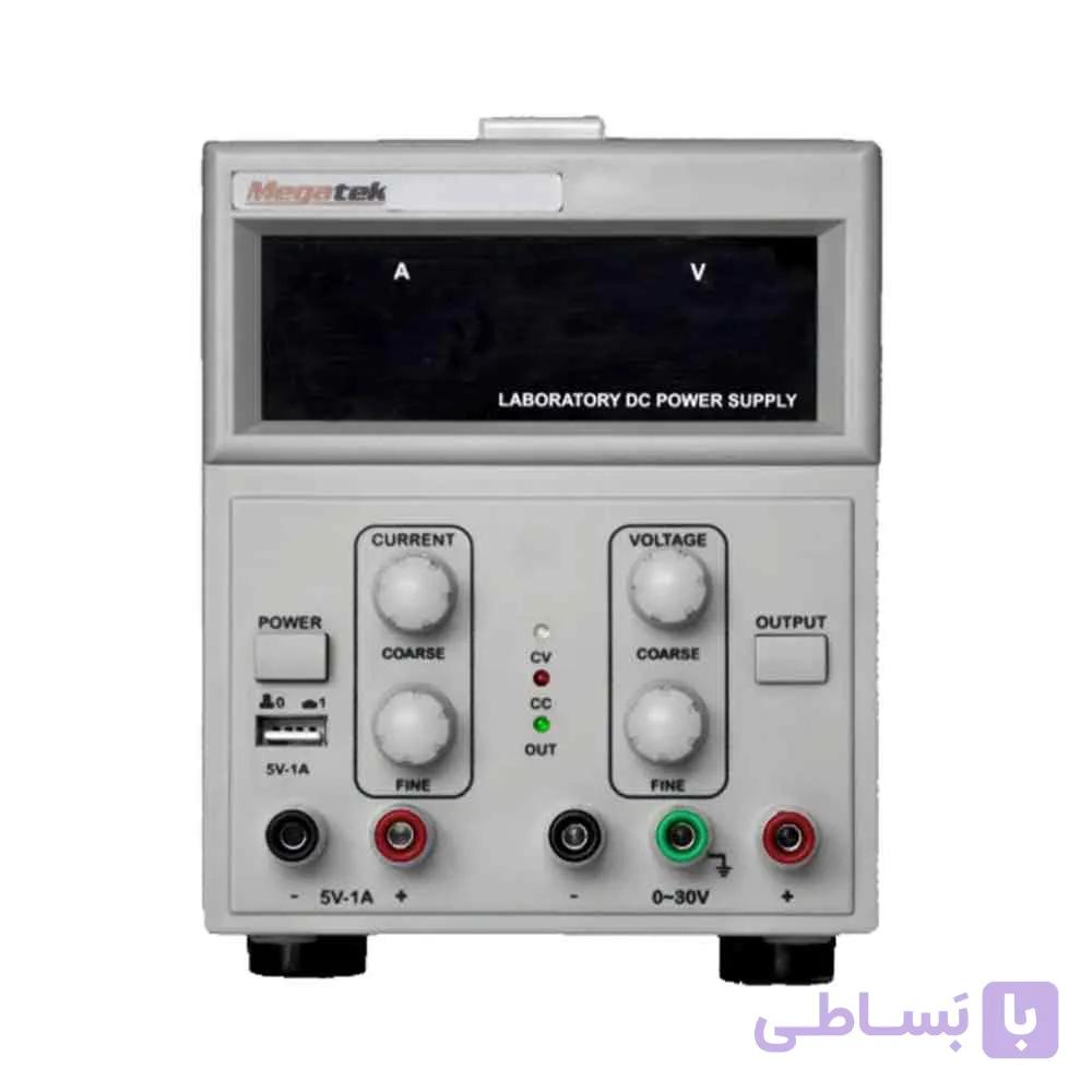 منبع تغذیه 30 ولت 10 آمپر مگاتک MEGATEK MP-3010