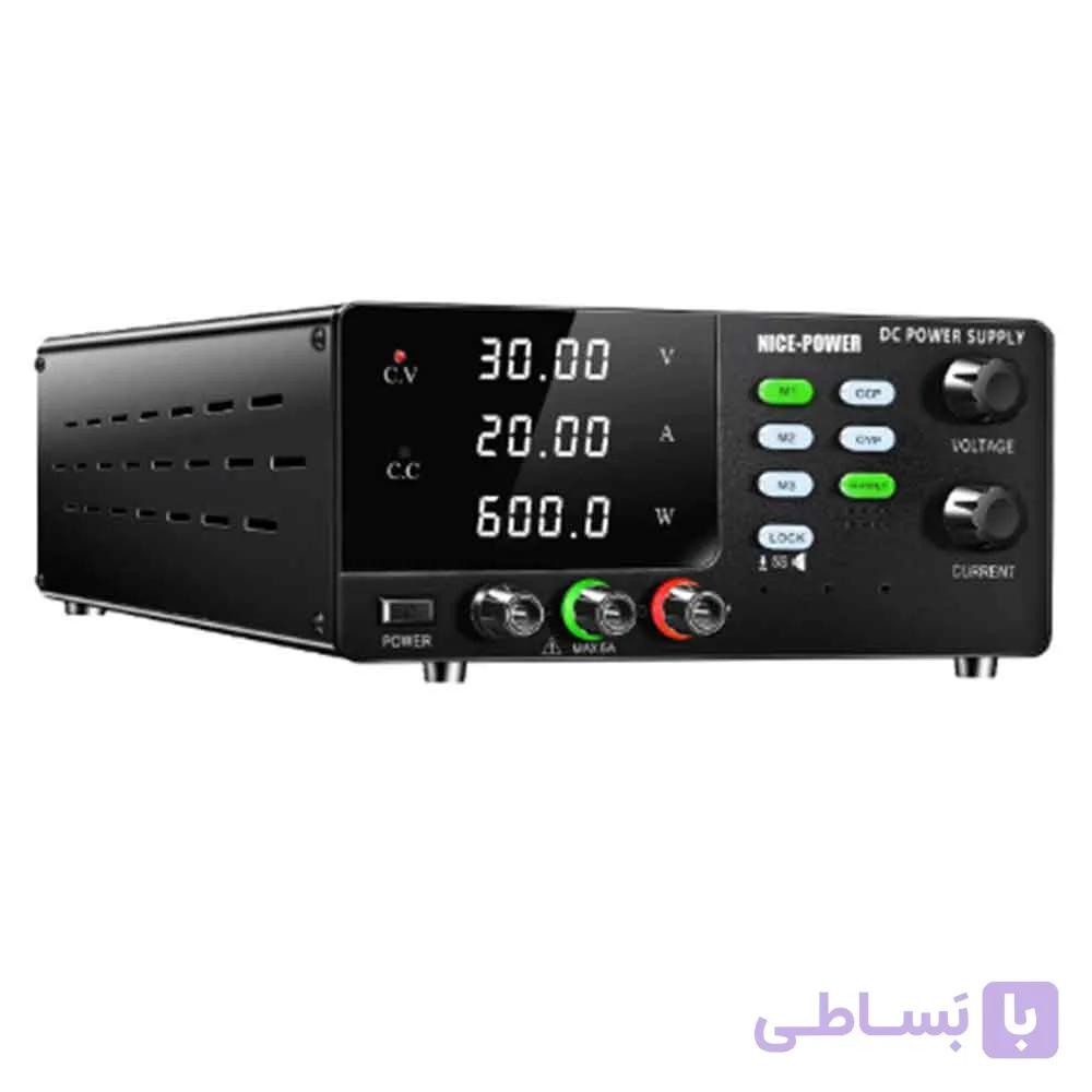 منبع تغذیه متغیر 30V 20A نایس پاور NICE-POWER R-SPS3020S-USB