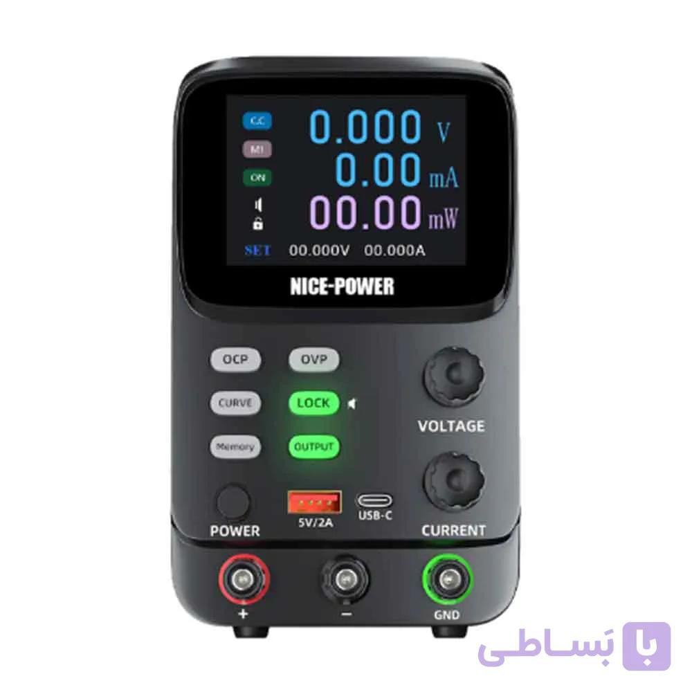 منبع تغذیه حافظه دار 30 ولت 10 آمپر نایس پاور Nice-Power SPPS-K3010