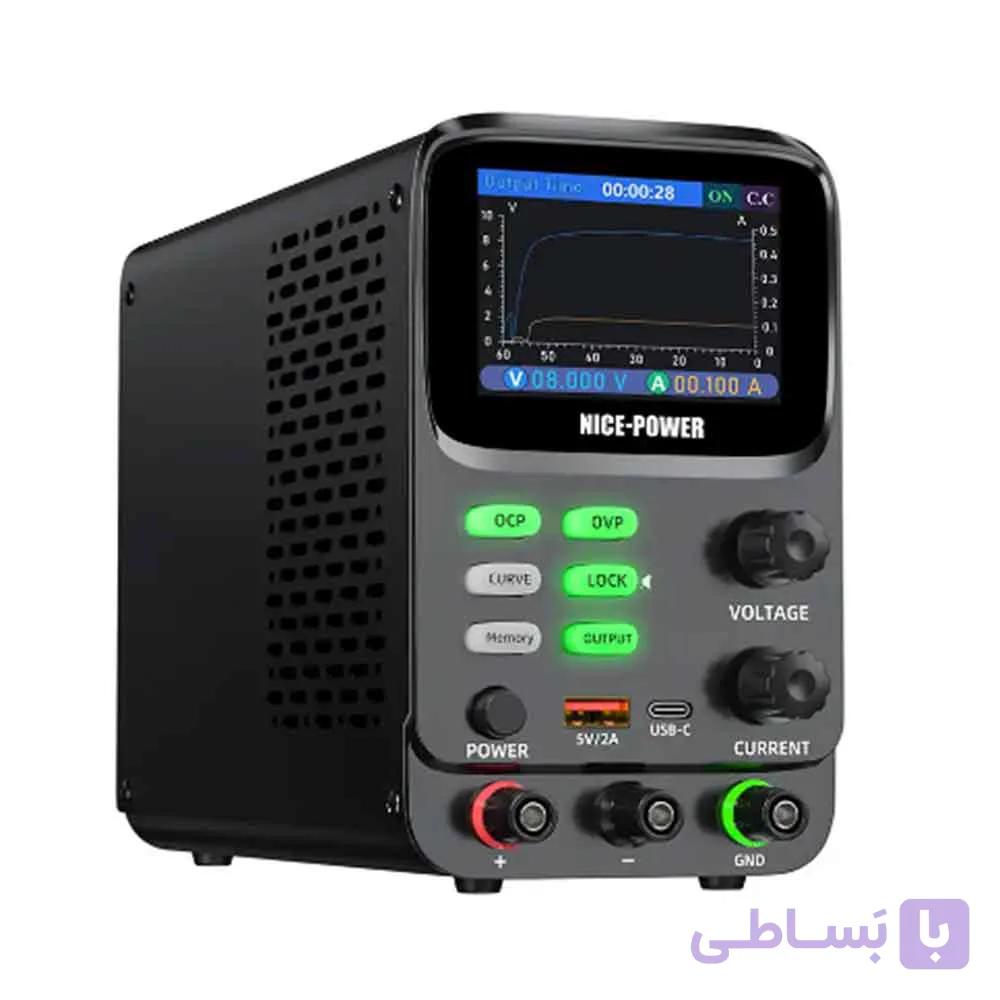 منبع تغذیه حافظه دار 30 ولت 5 آمپر نایس پاور Nice-Power SPPS-K305