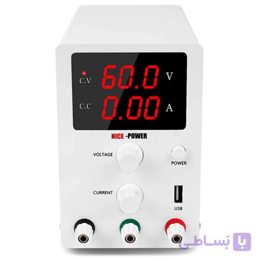 منبع تغذیه 60 ولت 5 آمپر نایس پاور مدل NICE-POWER R-SPS605