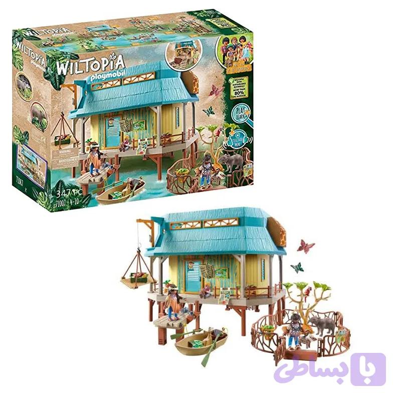 لگو پایگاه امداد و مراقبت از حیوانات آمازون پلی‌موبیل ویلتوپیا (Playmobil Wiltopia – Animal Care Station) کد 71007 — تصویر 1