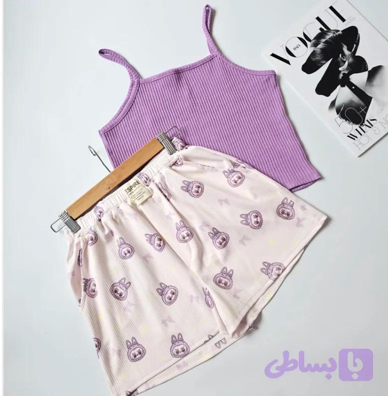 کراپ شورتک لبوبو💜💚