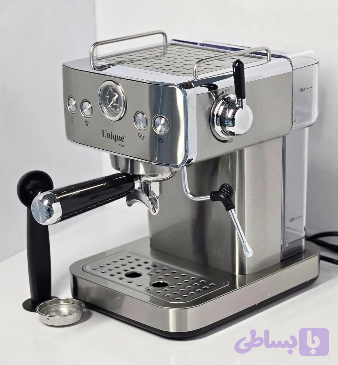 اسپرسو ساز نیمه صنعتی یونیک مدل UXP-165 ظرفیت ۲۵ بار — تصویر 1