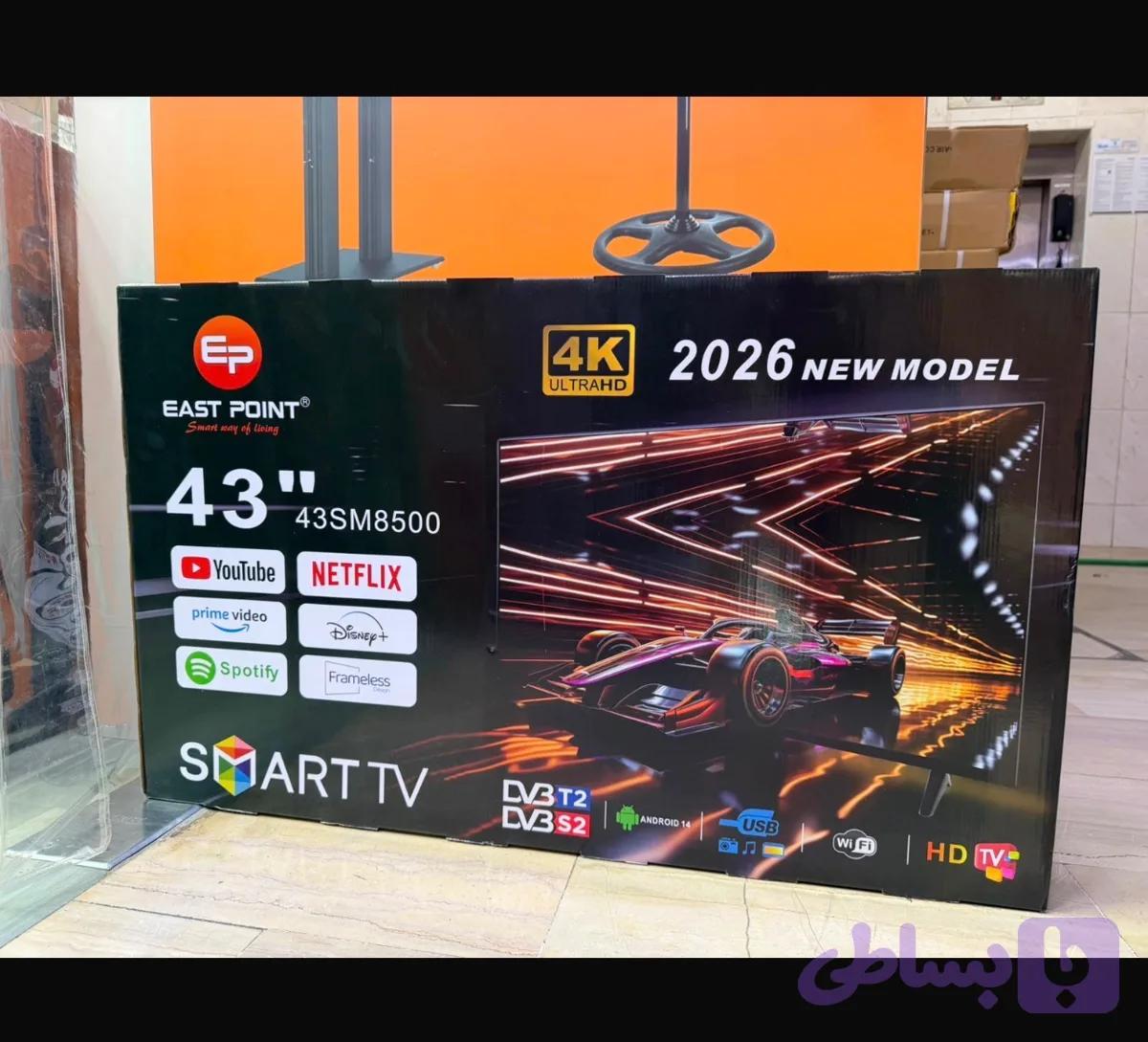 ال ای دی 43 اینچ ایست پوینت مدل 43SM8500