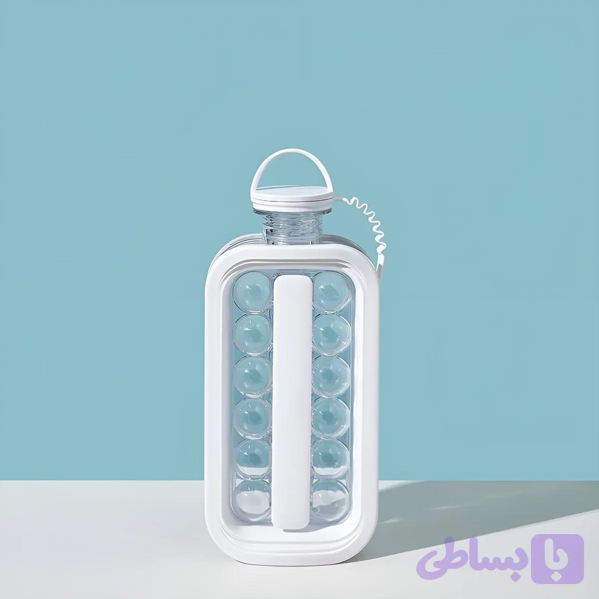 بطری 2 کاره یخ ساز توپی